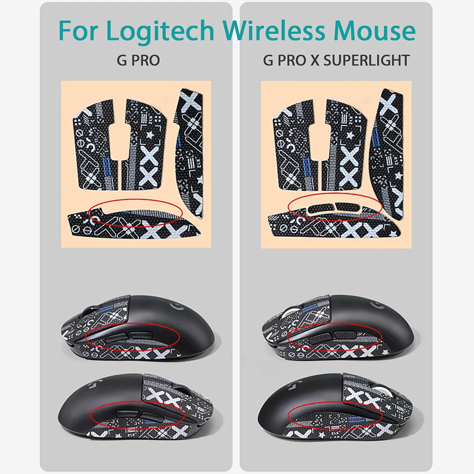 MouseMatrix Logitech G Pro/G Pro X Grip Tape