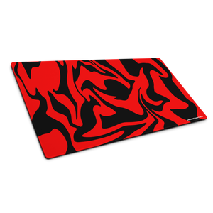 Demon Red Swirl Mouse Pad